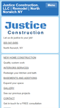 Mobile Screenshot of justiceconstructionny.com